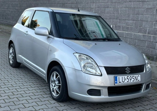 Suzuki Swift cena 12500 przebieg: 193000, rok produkcji 2007 z Lublin małe 254